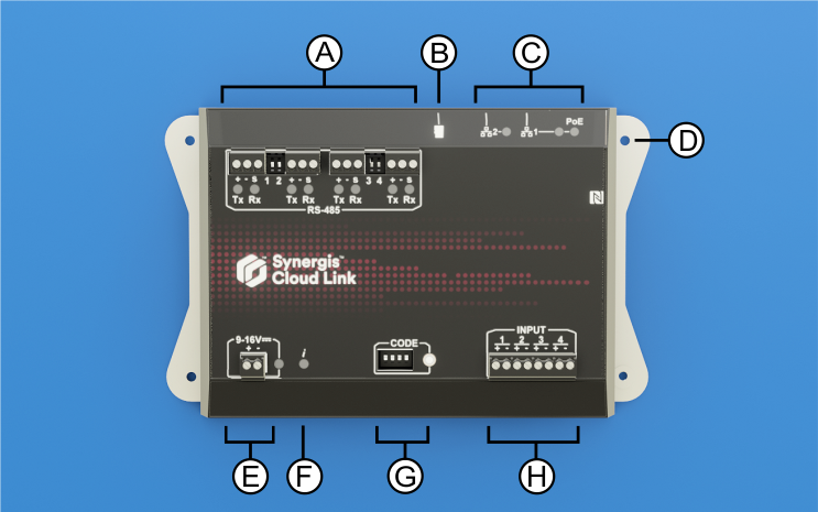 Synergis Cloud Link appliance.