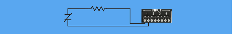 3-state supervision wiring: Normally closed