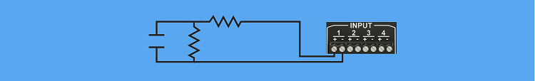 4-state supervision wiring: Normally open